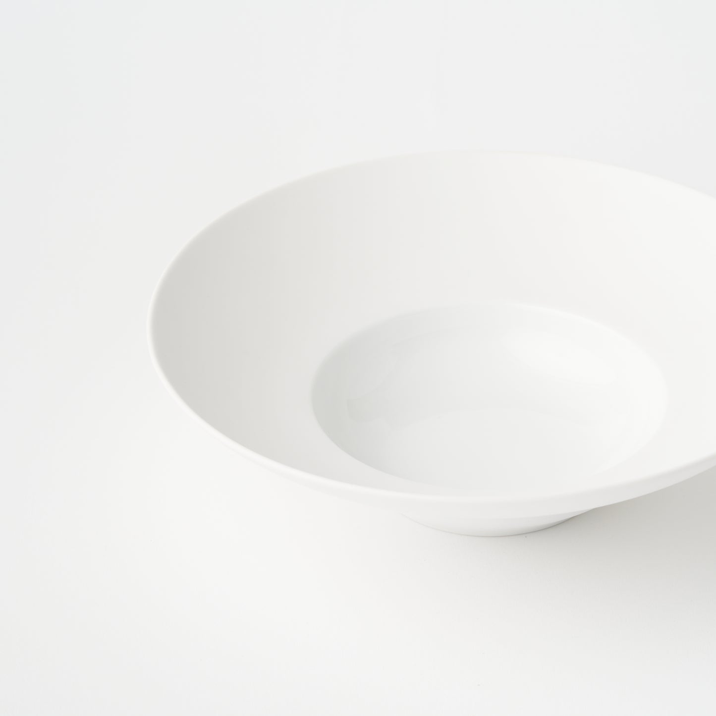 White Rimmed Bowl 23cm