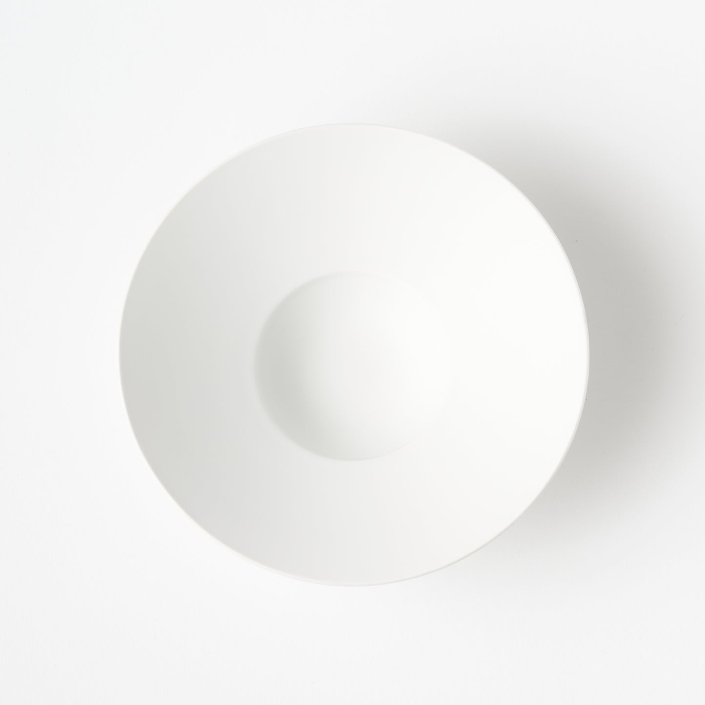 Frame Wide Rim Bowl - White Blast