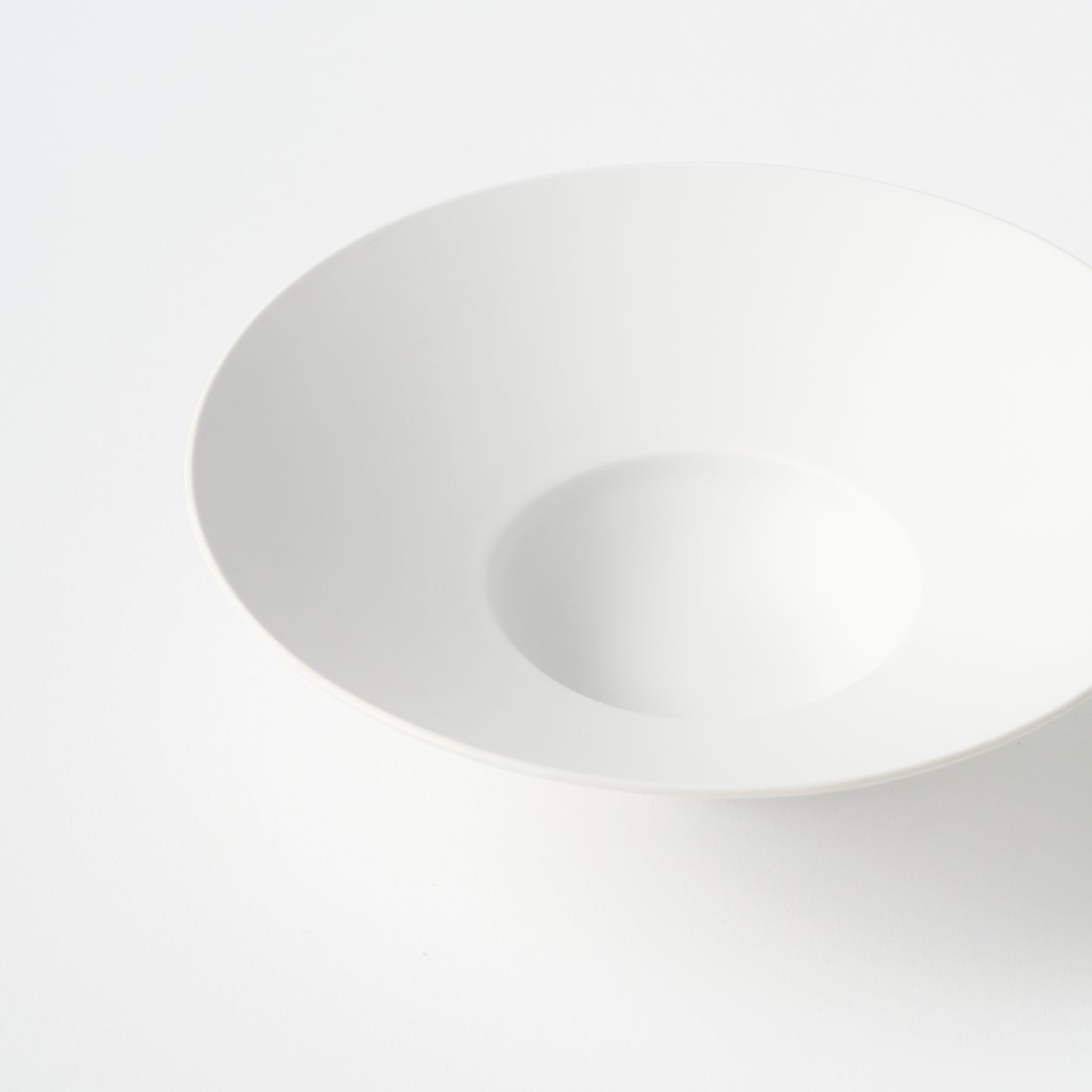 Frame Wide Rim Bowl - White Blast