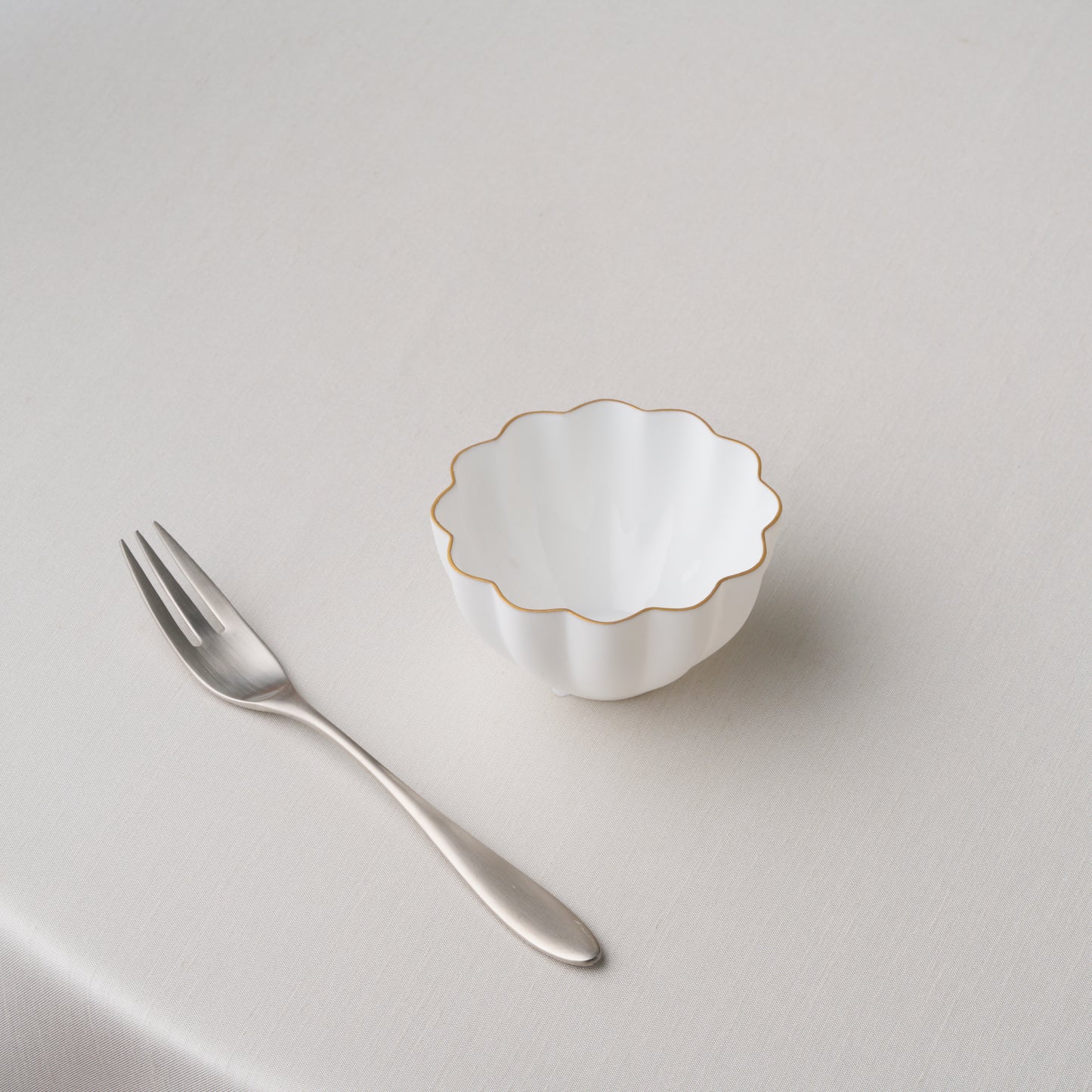 Eggshell Flower Split Dessert Cup