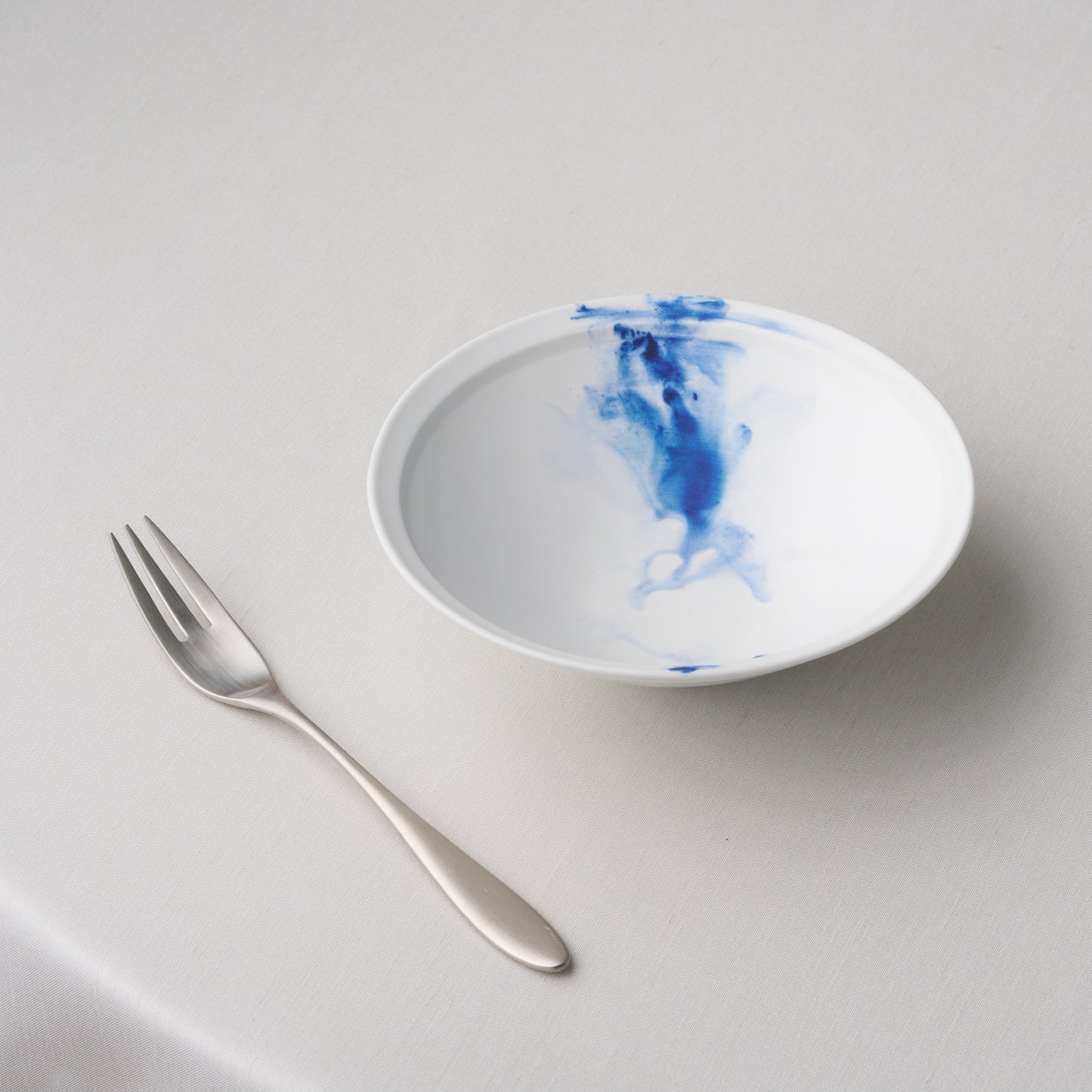 Frame Narrow Rim Bowl - Flowy Ruri Blue