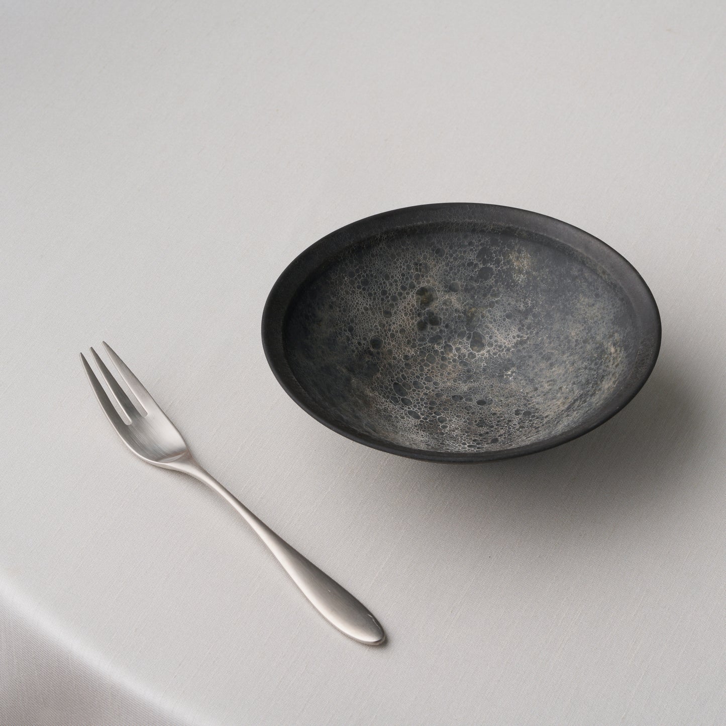 Frame Narrow Rim Bowl - Moon Surface