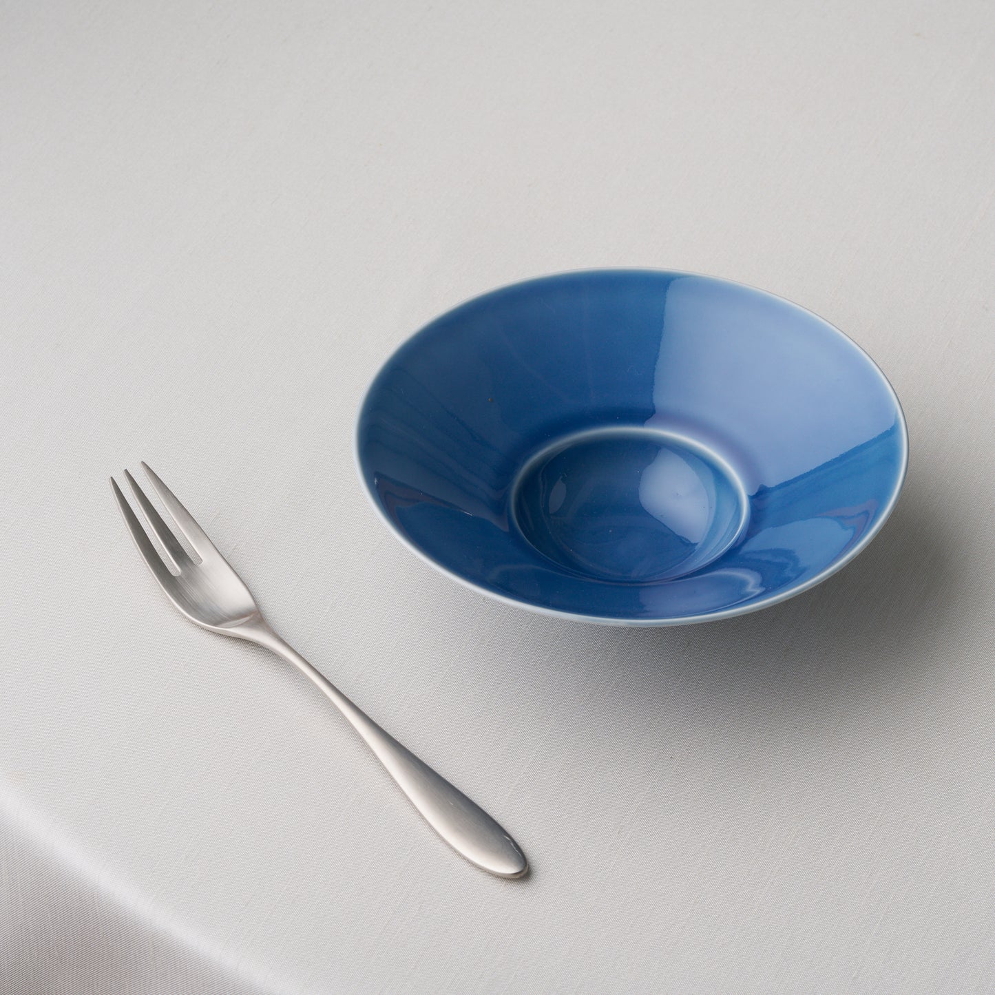 Frame Wide Rim Bowl - Ruri Blue