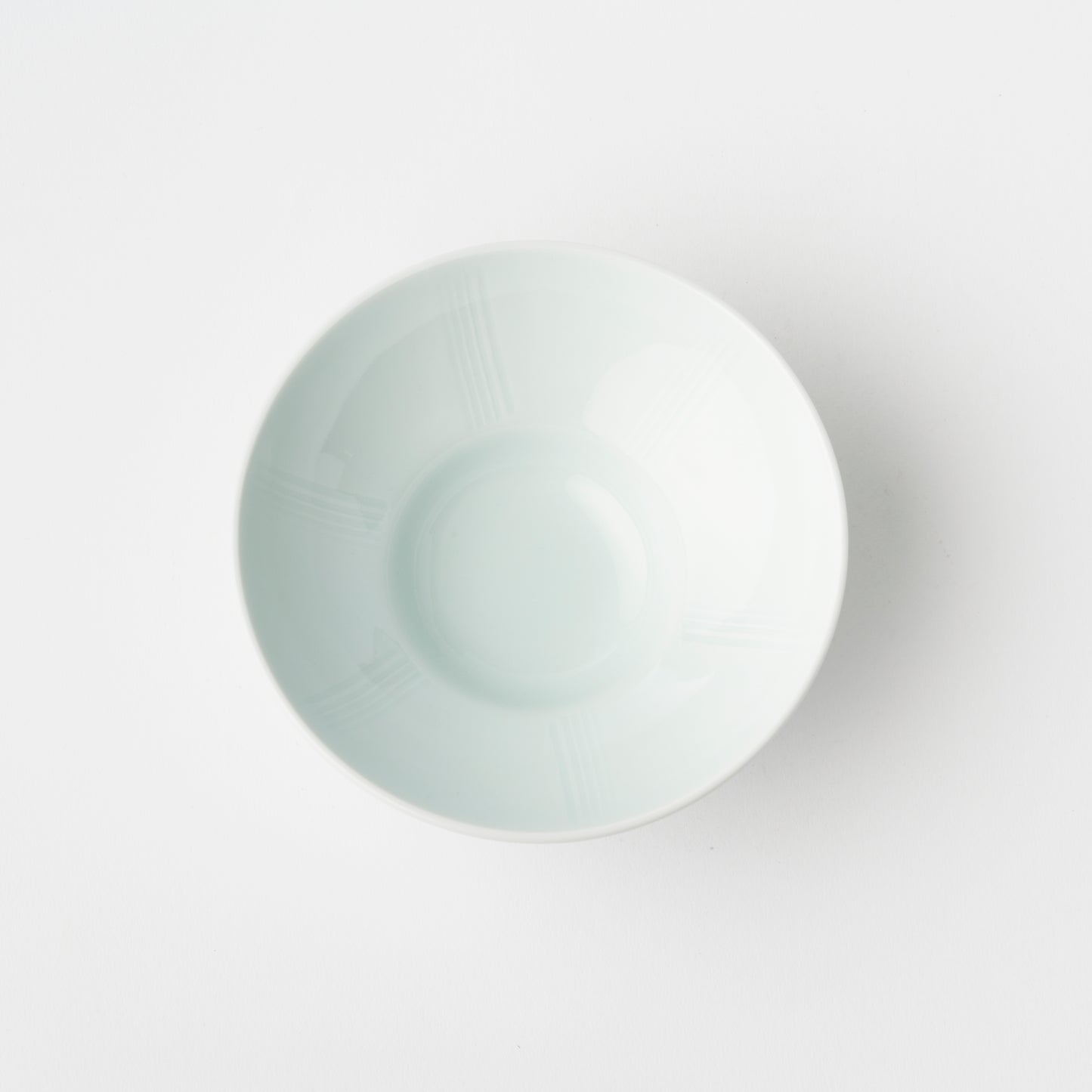 White Celadon round small bowl 4.6sun