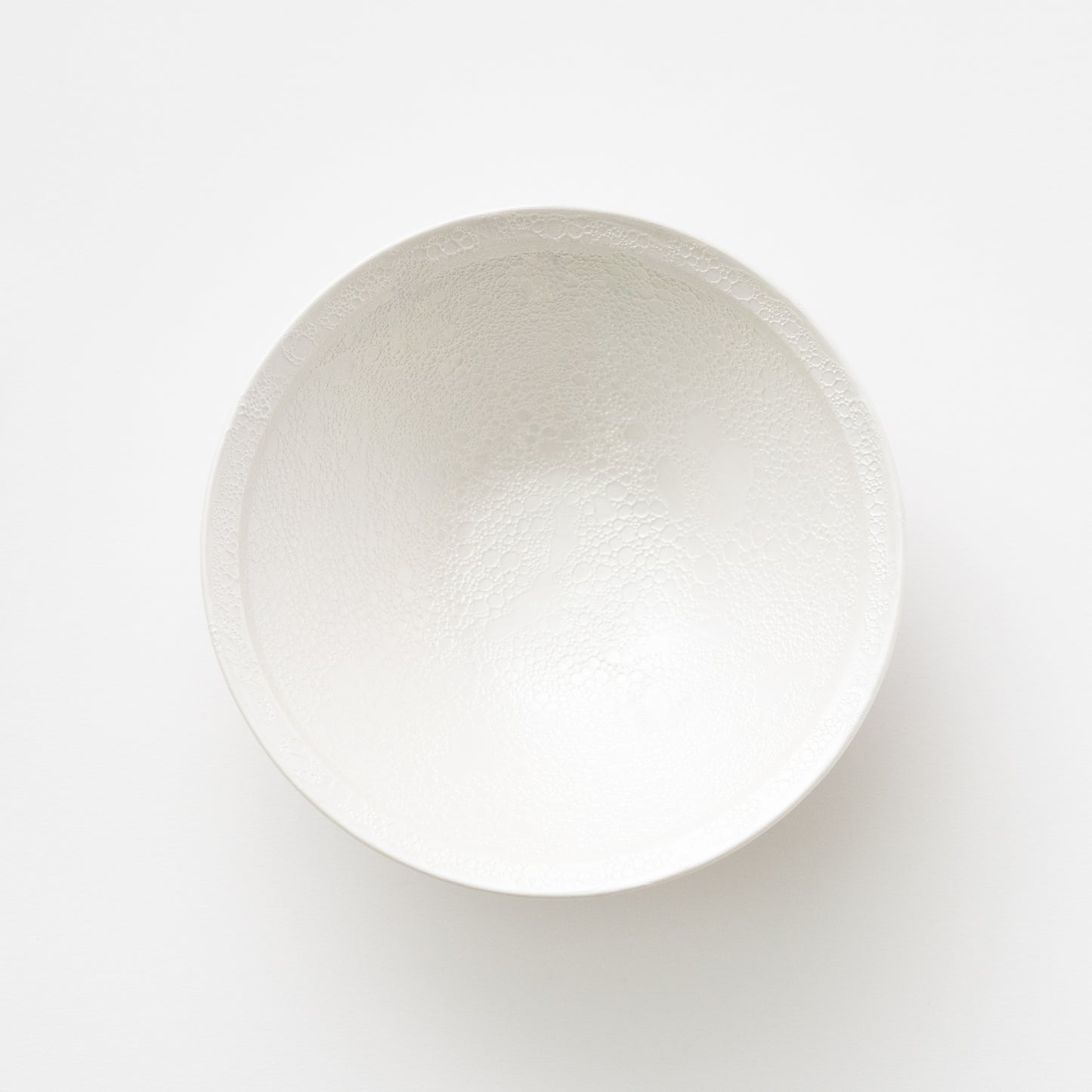 Frame Narrow Rim Bowl - Awagesho White Mica Silver
