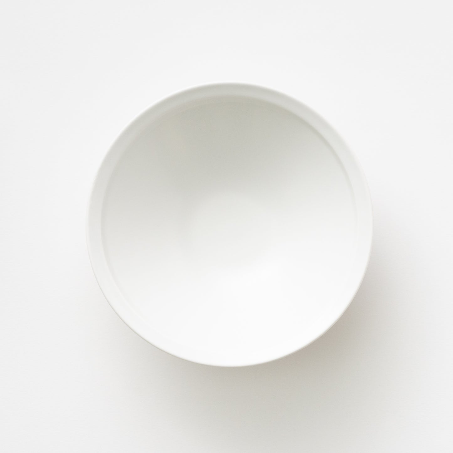 Frame Narrow Rim Bowl - White Matte