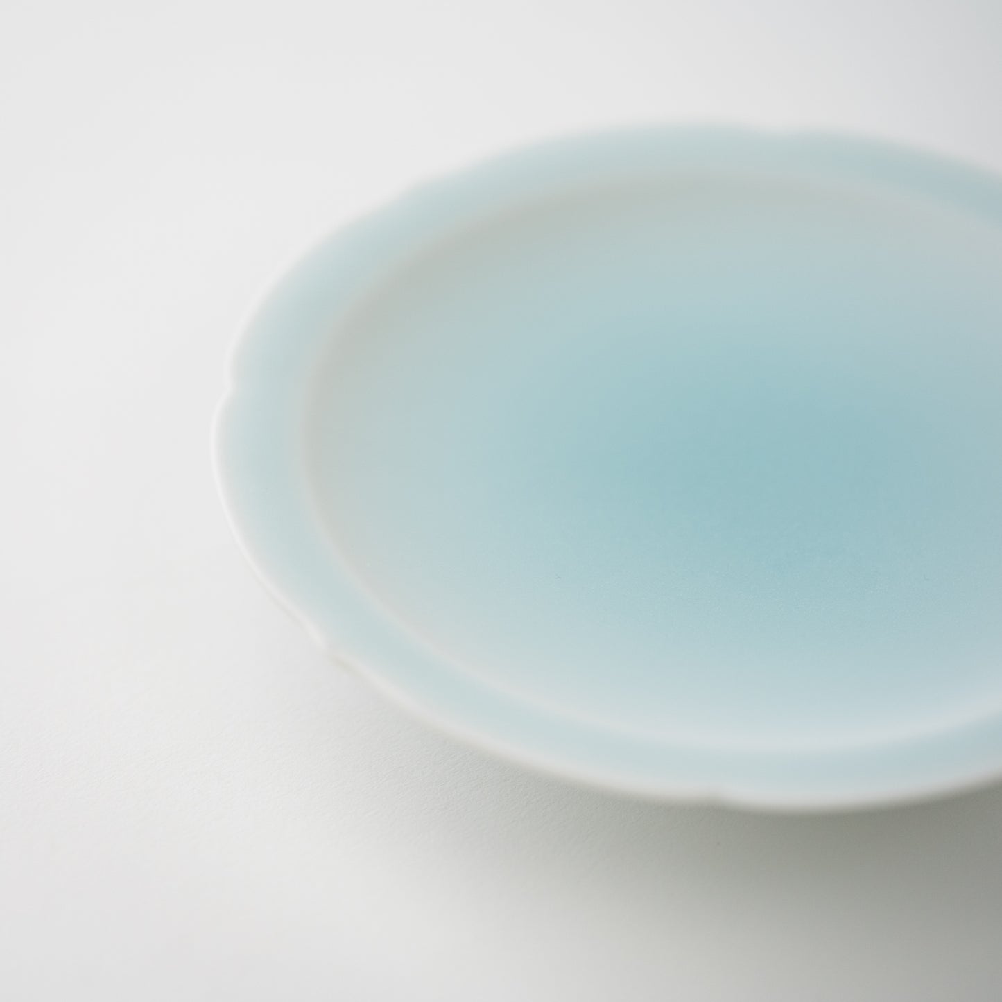 Footed Lobed Plate