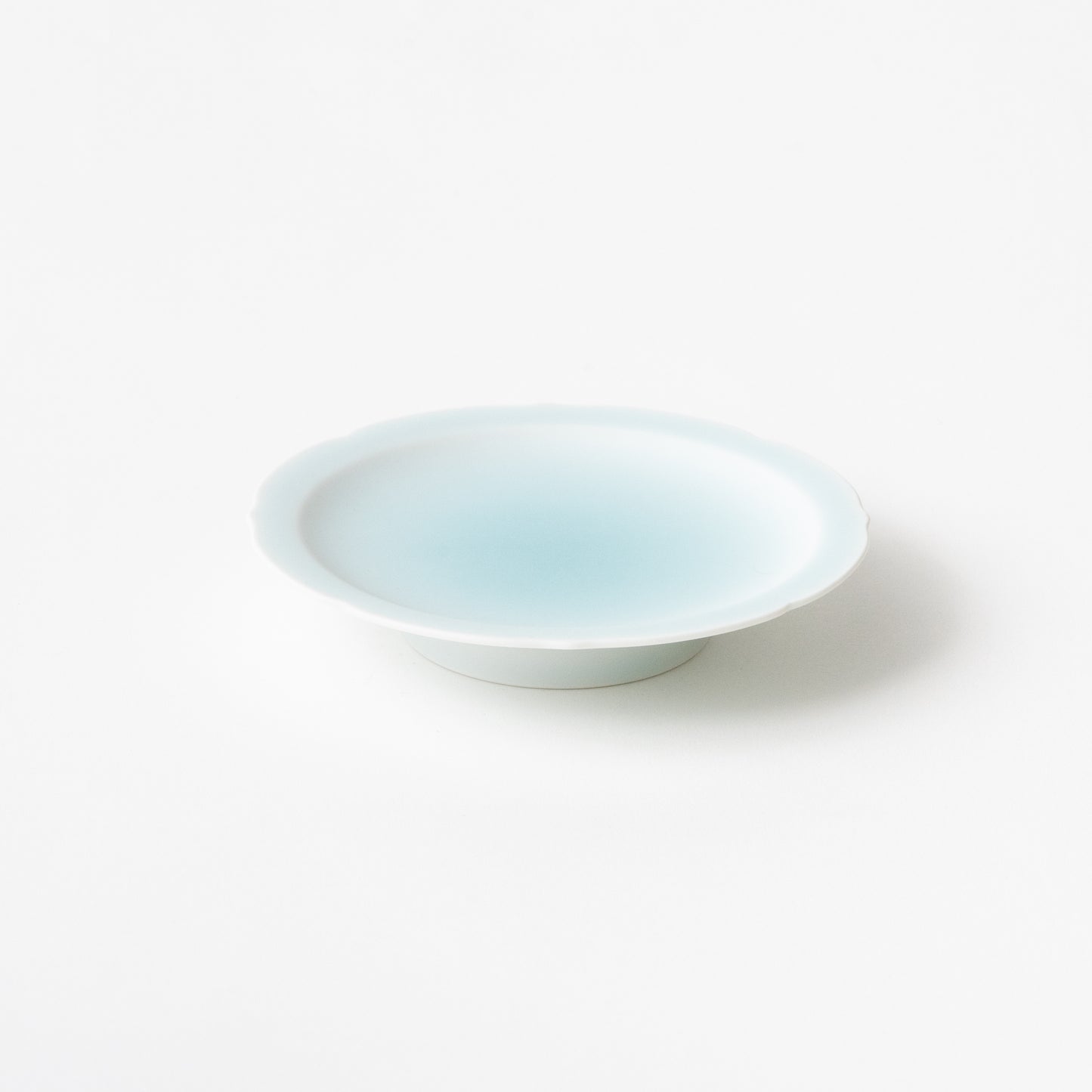Footed Lobed Plate