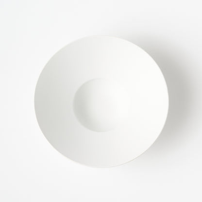 Frame Wide Rim Bowl - White Blast