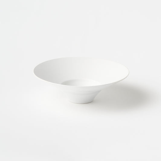 Frame Wide Rim Bowl - White Blast