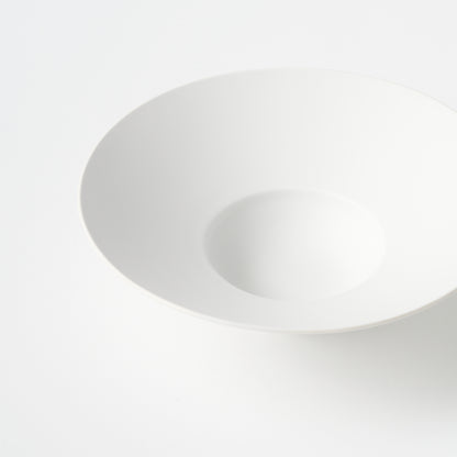 Frame Wide Rim Bowl - White Blast