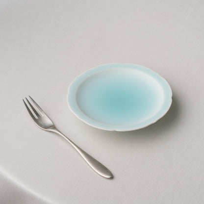 Footed Lobed Plate