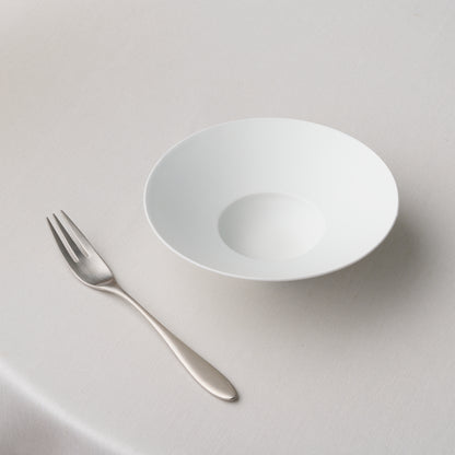 Frame Wide Rim Bowl - White Blast