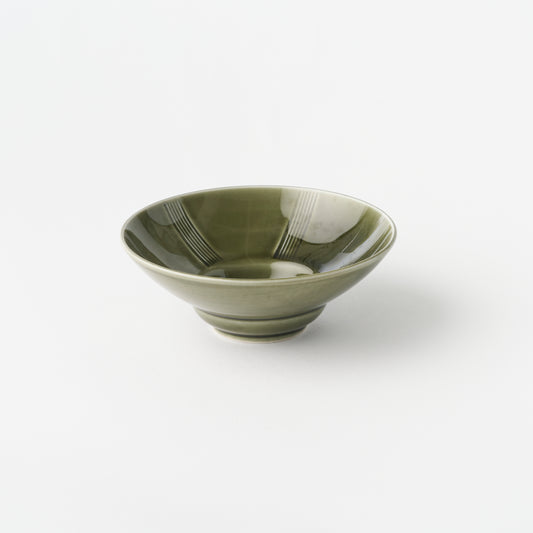 Combing Pattern Deep Rim Bowl 4.6sun