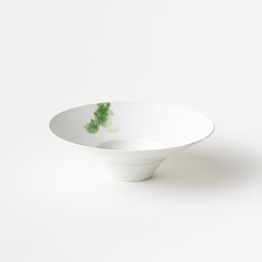 Frame Wide Rim Bowl - Flowy Green